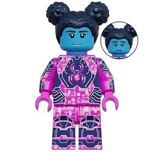 Spider-Byte Minifigure -Custom Spider-Man ATSV Spider-Verse Figure Toy Marvel